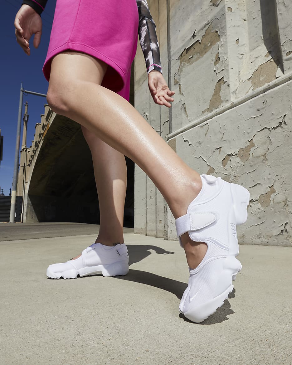 Nike air rift white womens on sale